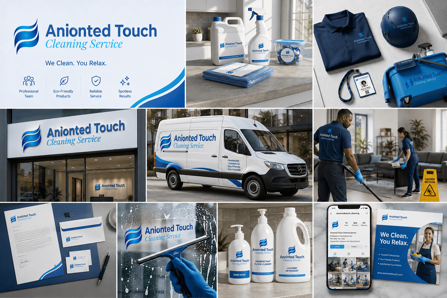 Anionted Touch Branding System
