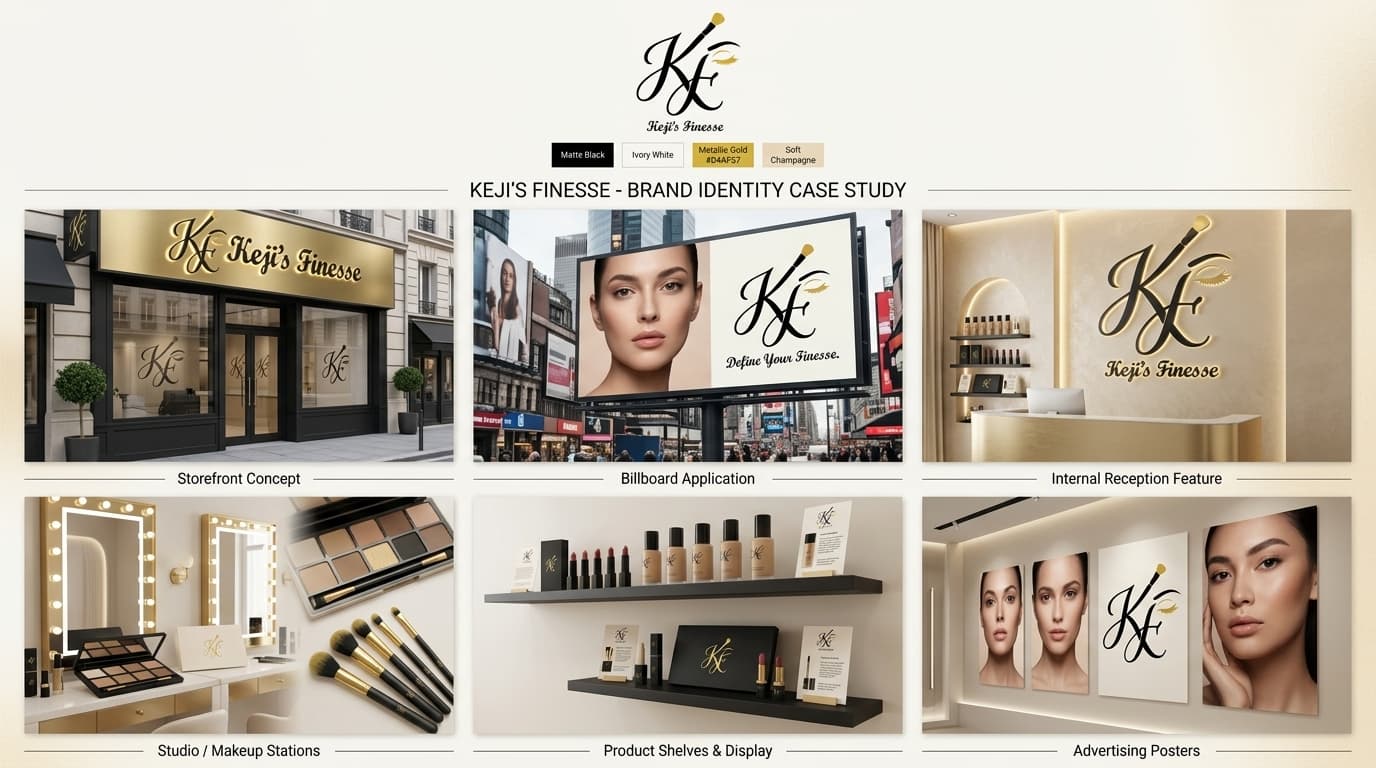 keji's Finesse Brand Identity